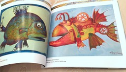 Альбом художника Игоря Коцарева 02 Серия рыб